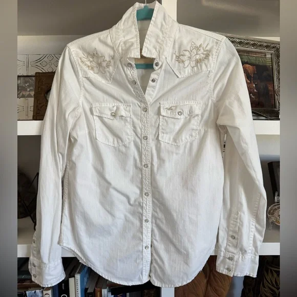 Hollister Western Style Shirt - Picture 1 of 6